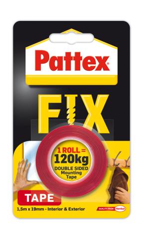 PATTEX – Montážní páska Fix (do 120kg)