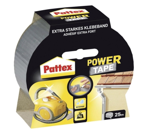 Pattex Power Tape – stříbrná 25m