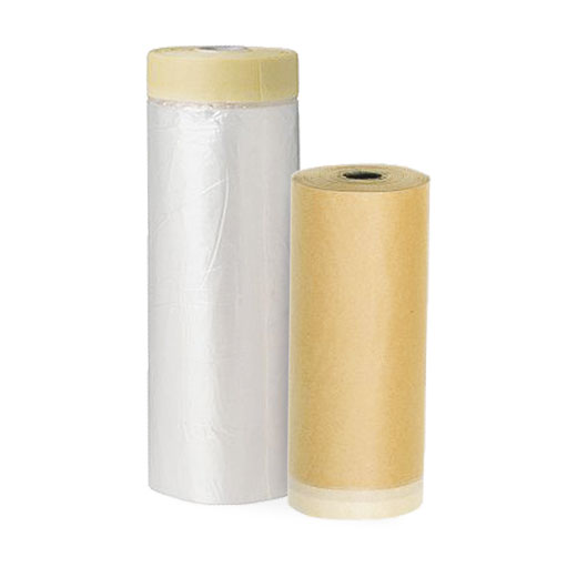 Perdix – Zakrývací folie s papírovou maskovací páskou 240cmx16m