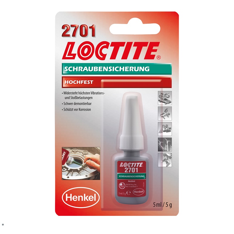LOCTITE – Zajišťovač šroubů 2701 VP/5ml
