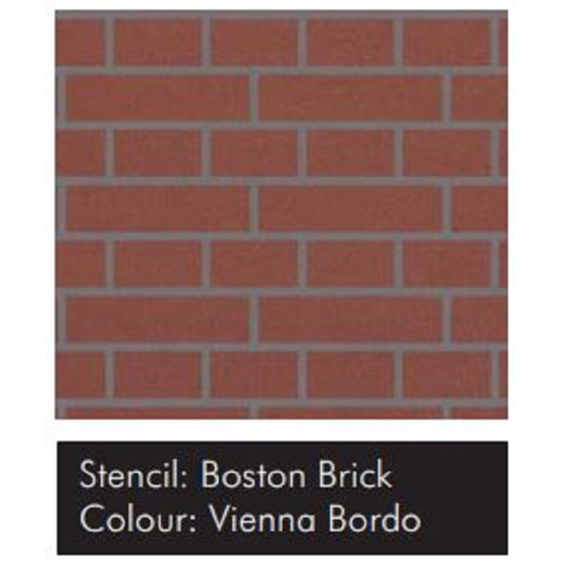 Samolepící šablona VISAGE – Boston Brick 1ks