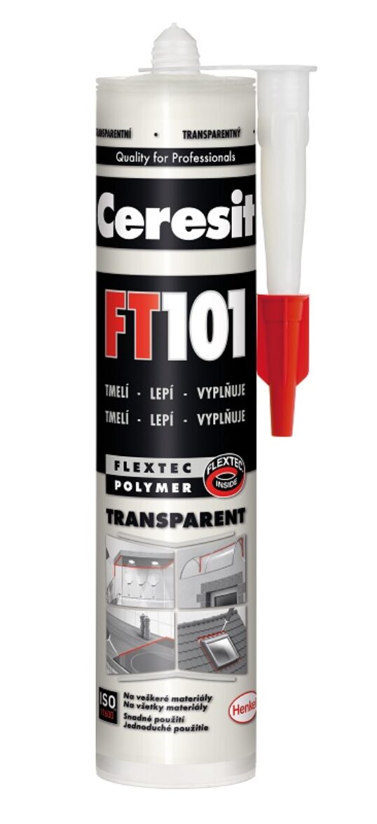 CERESIT FT 101 Lepící tmel tranparent 280ml