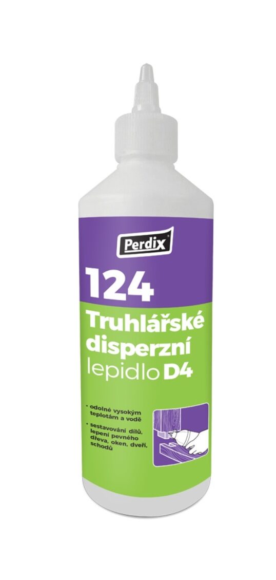 PERDIX 124 Truhlářské disperzní lepidlo D4 0,5kg