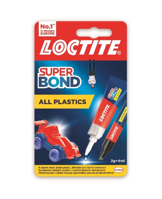 Loctite Super Bond All Plastic 2g +4 ml
