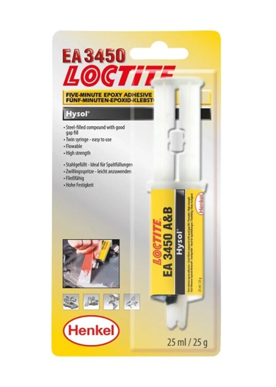 LOCTITE Tekutý kov 3450 dvojstříkačka 25ml