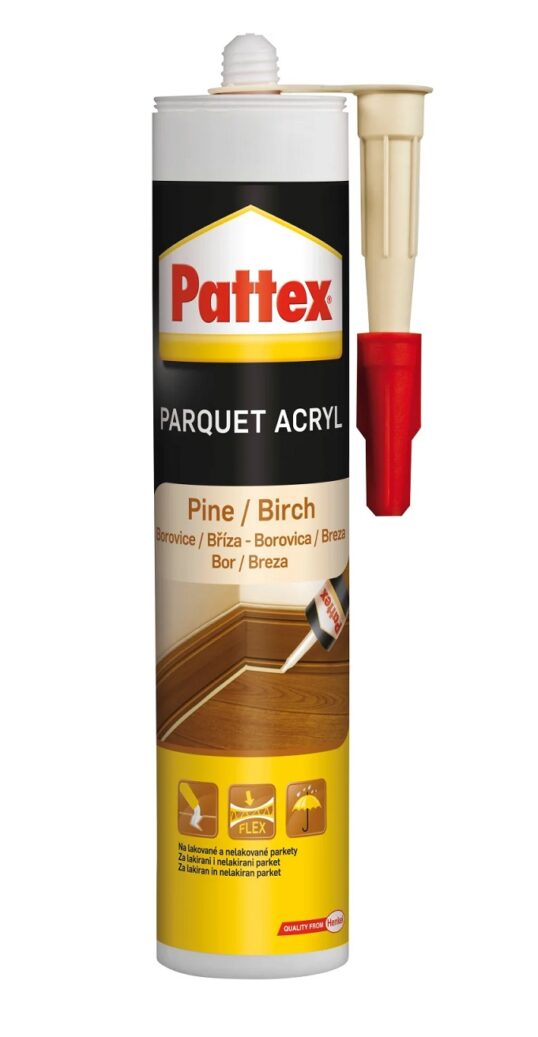 PATTEX Parketový tmel – borovice/bříza 300ml