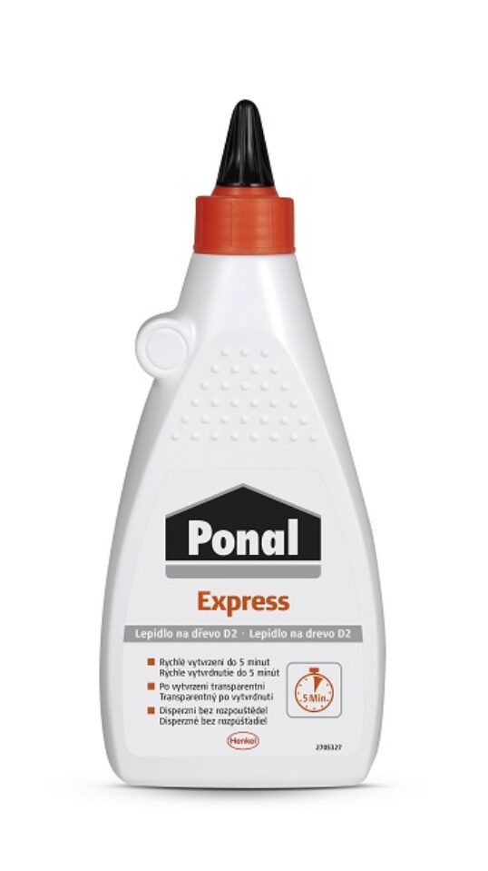 Ponal Express D2 lepidlo na dřevo 550g
