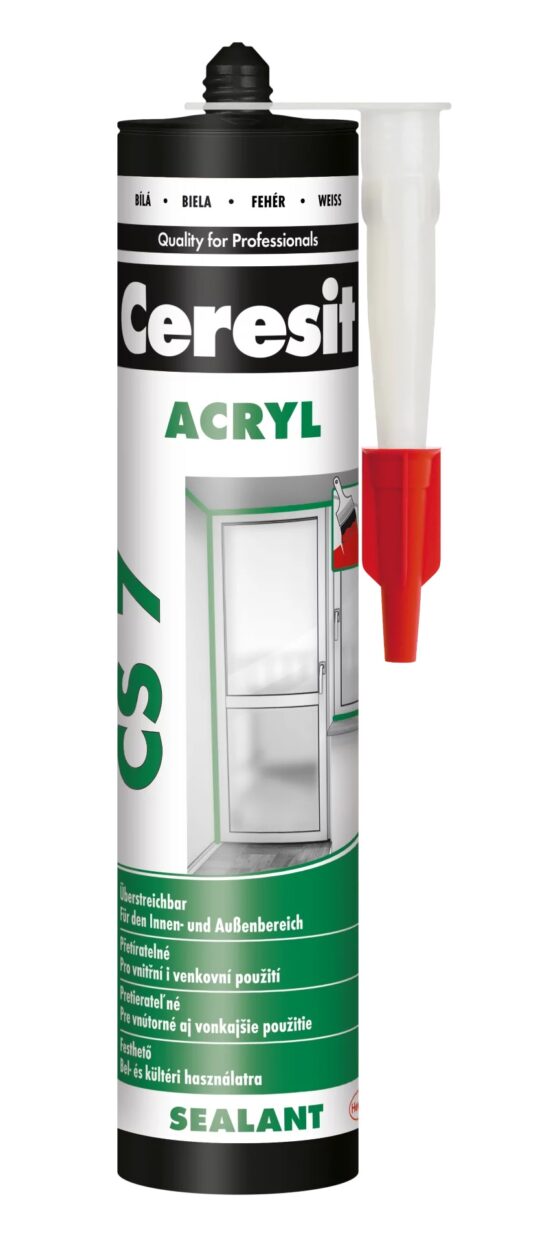 CERESIT CS 7 akrylát bílý standard 280ml