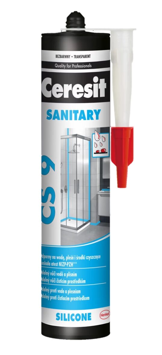 CERESIT CS 9 sanitární silikon 280ml