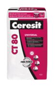 CERESIT CT 80 Lepící a stěrková malta 25Kg