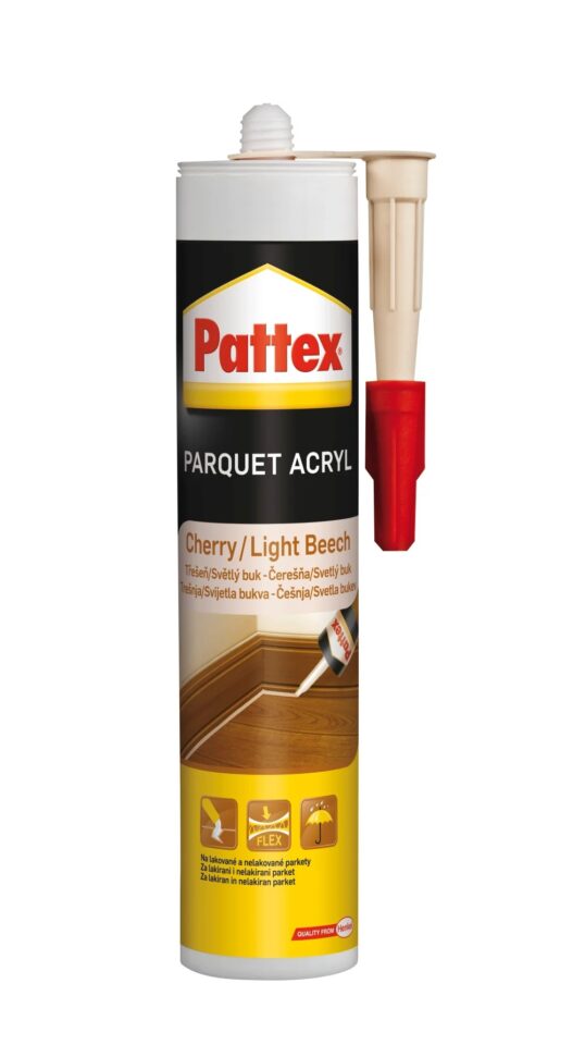 PATTEX Parketový tmel – buk/světlá třešeň 300ml