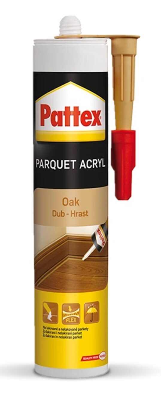 PATTEX Parketový tmel – dub 300ml