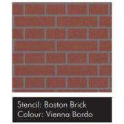 Samolepící šablona VISAGE – Boston Brick 1ks