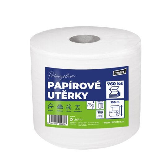 Perdix průmyslové papírové utěrky 190m