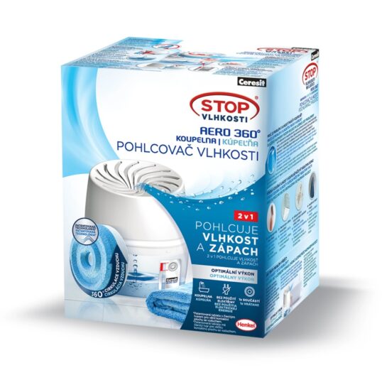 Ceresit STOP vlhkosti AERO 360° přístroj koupelna