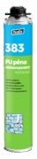 Perdix 383 PU pěna nizkoexpanzní pistolová 750 ml