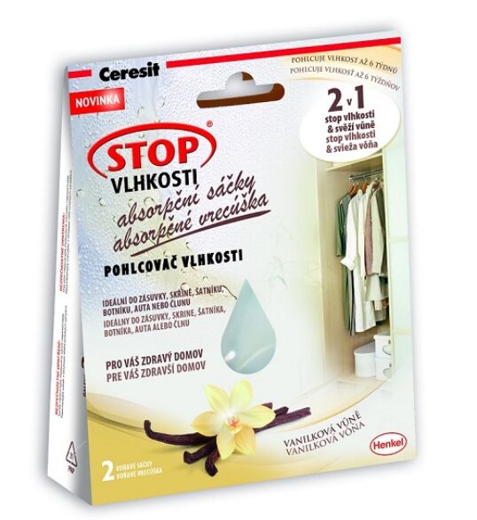 Ceresit STOP vlhkosti sáčky VANILKA 2x50g