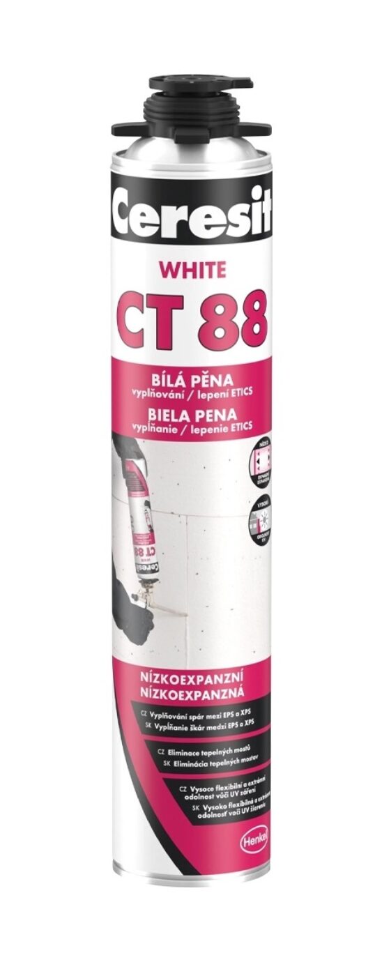 Ceresit CT 88 nízkoexpanzní pěna bílá 850ml