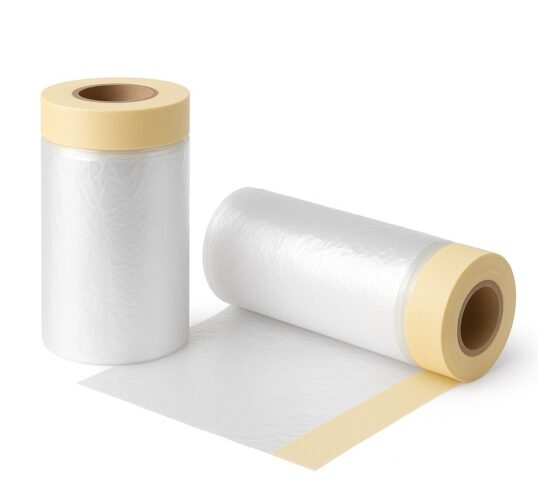 Perdix – Zakrývací folie s papírovou maskovací páskou 240cm x 16m
