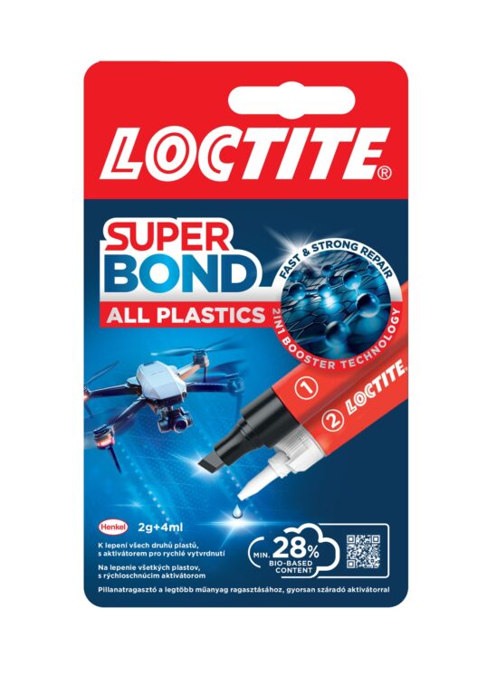 Loctite Super Bond All Plastic 2g +4 ml